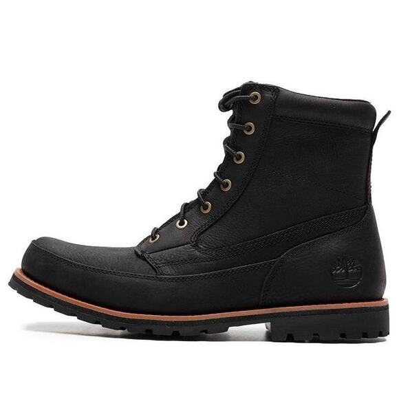 TIMBERLAND MEN\'S 13 ATTLEBORO MID LACE BOOT JET BLACK NIB TB1A657D015 main image 6